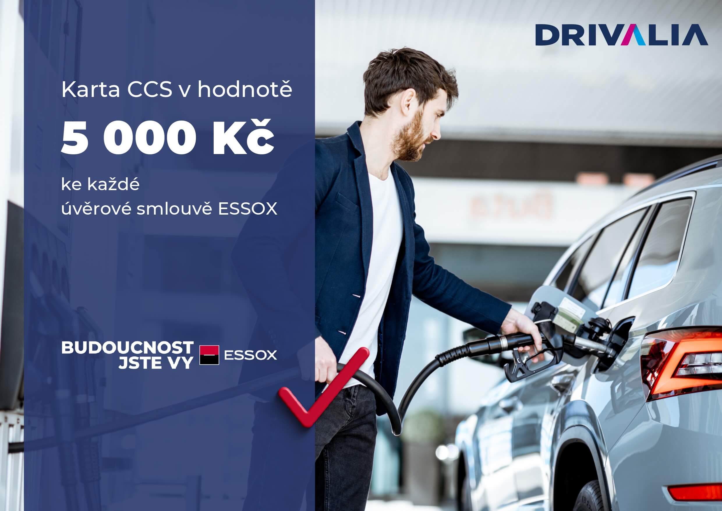 Získejte palivovou kartu CCS v hodnotě 5000 Kč